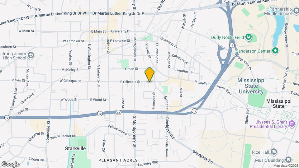 518 E Gillespie St, Unit 22 Map and Location Details