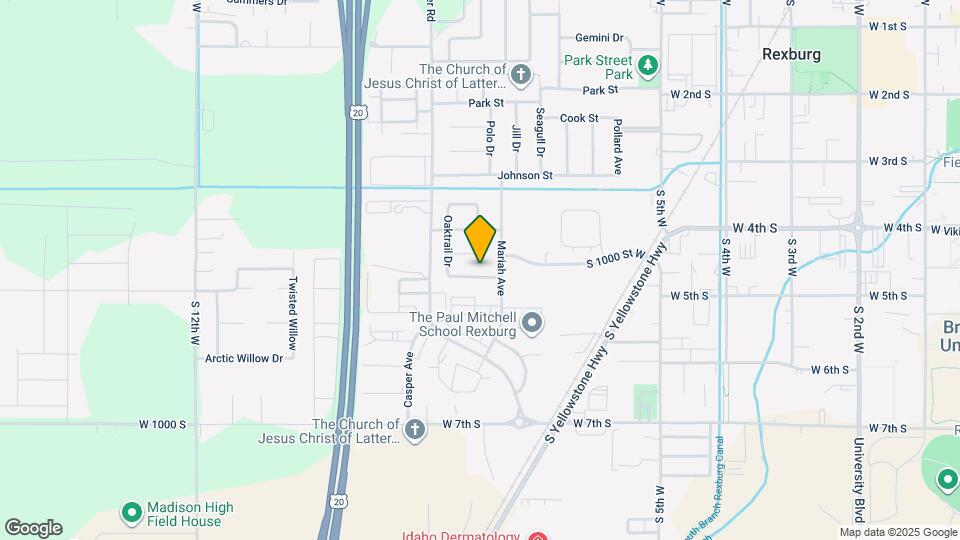 301 Oaktrail Dr Map and Location Details