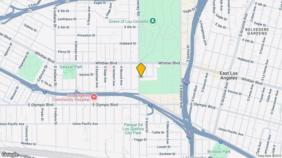 4300 Verona St Mapa y Detalles de la Ubicación