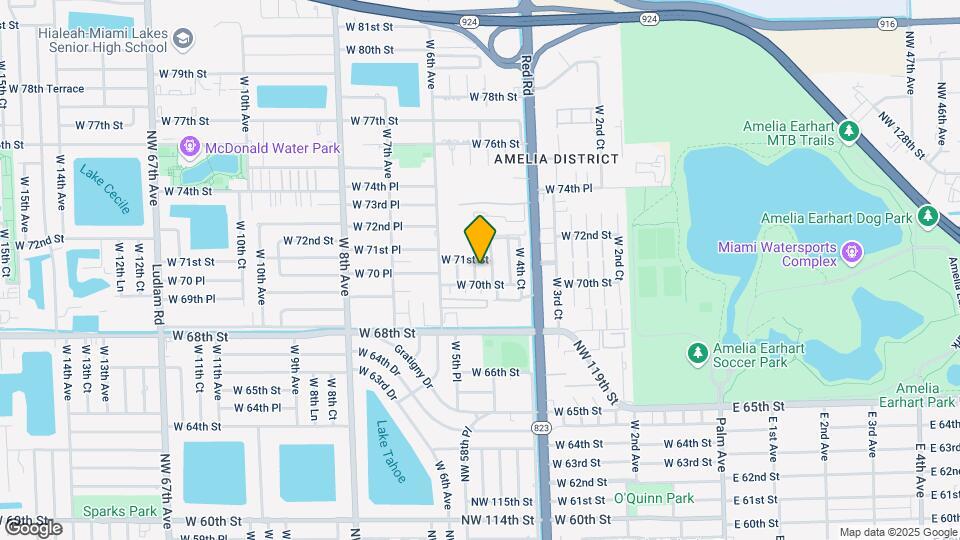 7067 W 5th Ave, Unit A Map and Location Details