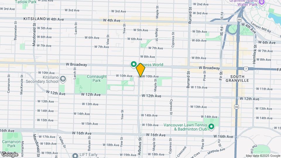 2620 Arbutus St Map and Location Details