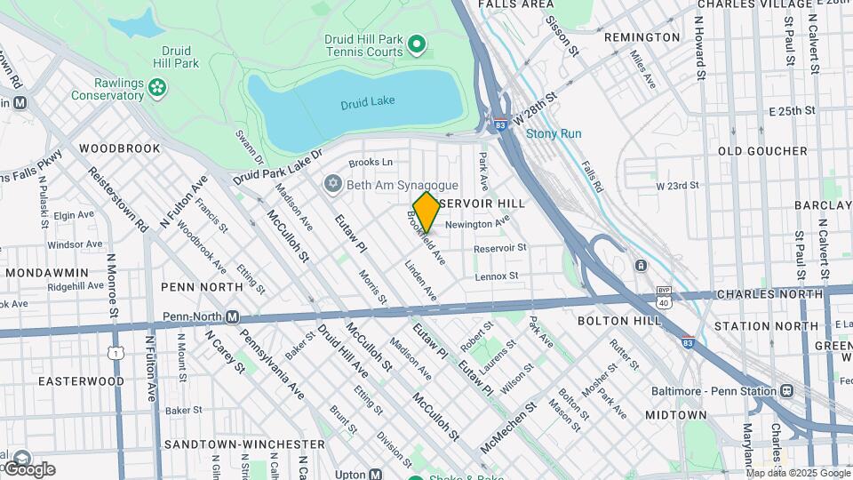 221X Brookfield Ave Mapa y Detalles de la Ubicación