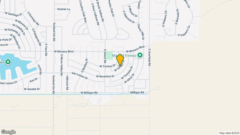 8639 W Valdez Dr Map and Location Details