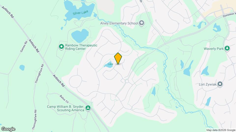 15839 Fourmile Creek Ct Mapa y Detalles de la Ubicación