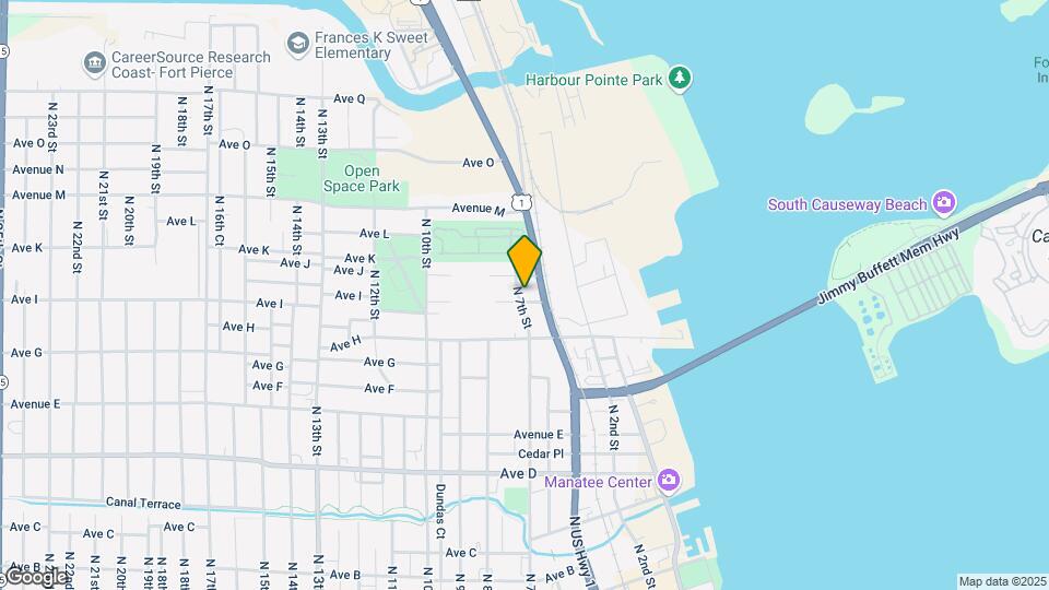 614 Avenue I Mapa y Detalles de la Ubicación
