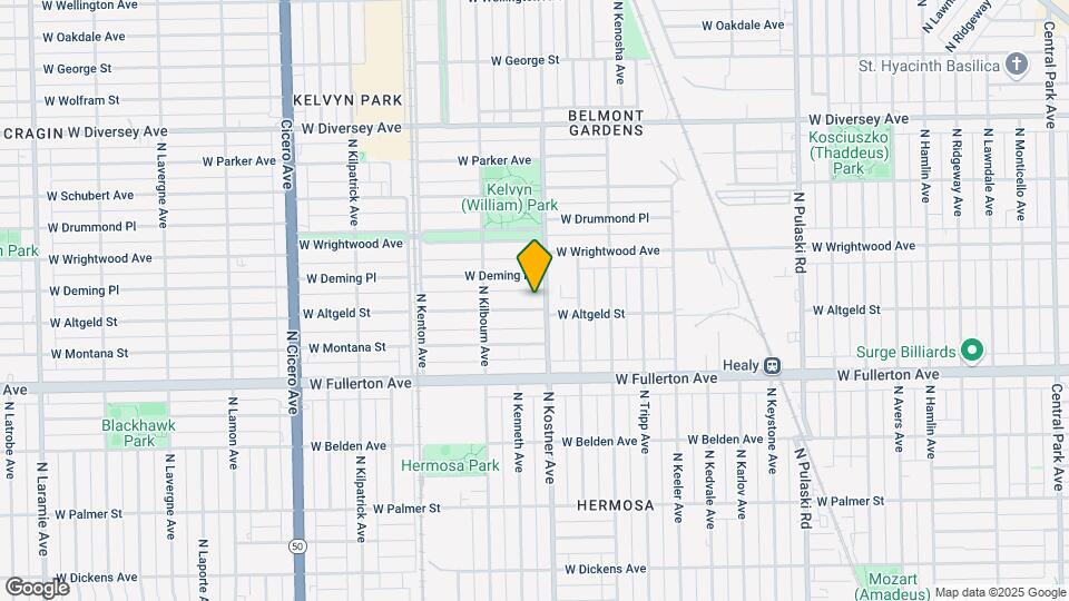 4404-4410 W Altgeld St Map and Location Details