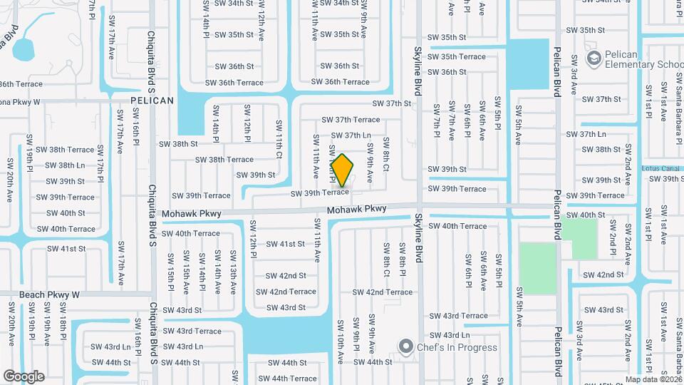 928 SW 39th Terrace Map and Location Details