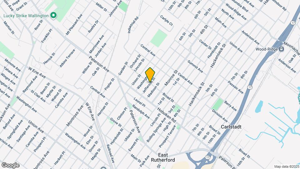 544 Broad St, Unit 2F Mapa y Detalles de la Ubicación
