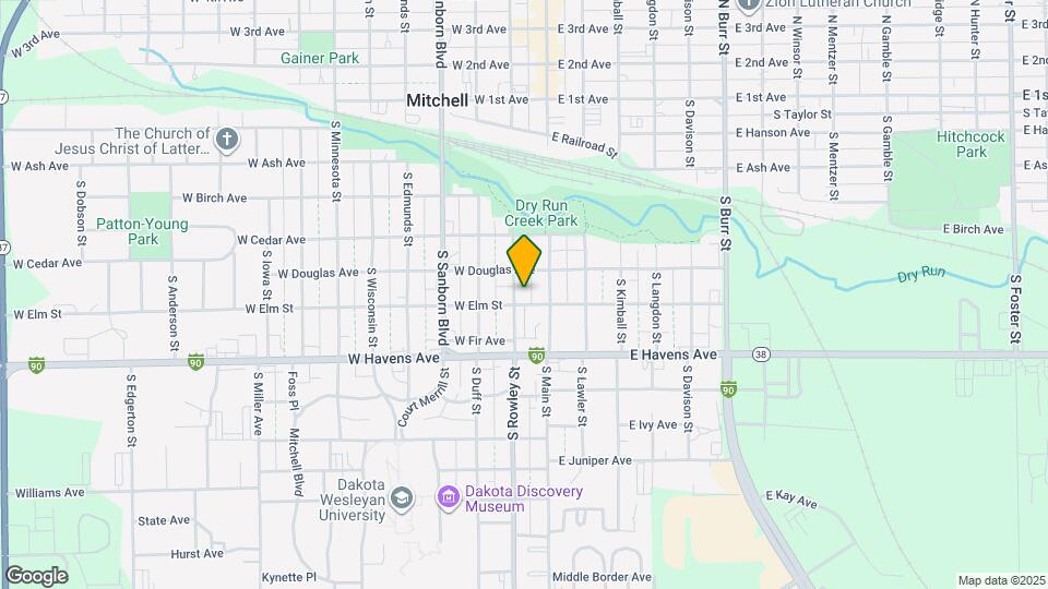 620 S Rowley St Mapa y Detalles de la Ubicación