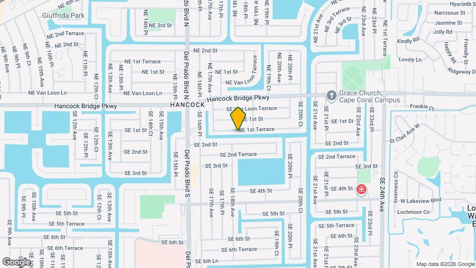 1808 SE 1st Terrace Map and Location Details