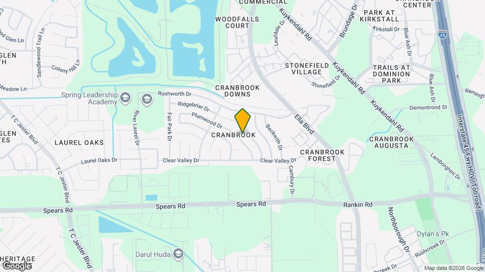 1454 Plumwood Dr Map and Location Details