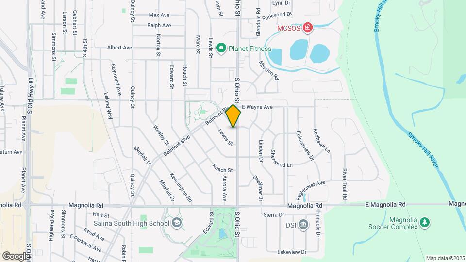 2142 Oxford Dr Map and Location Details