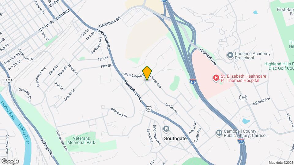 2123 Linden Rd Map and Location Details