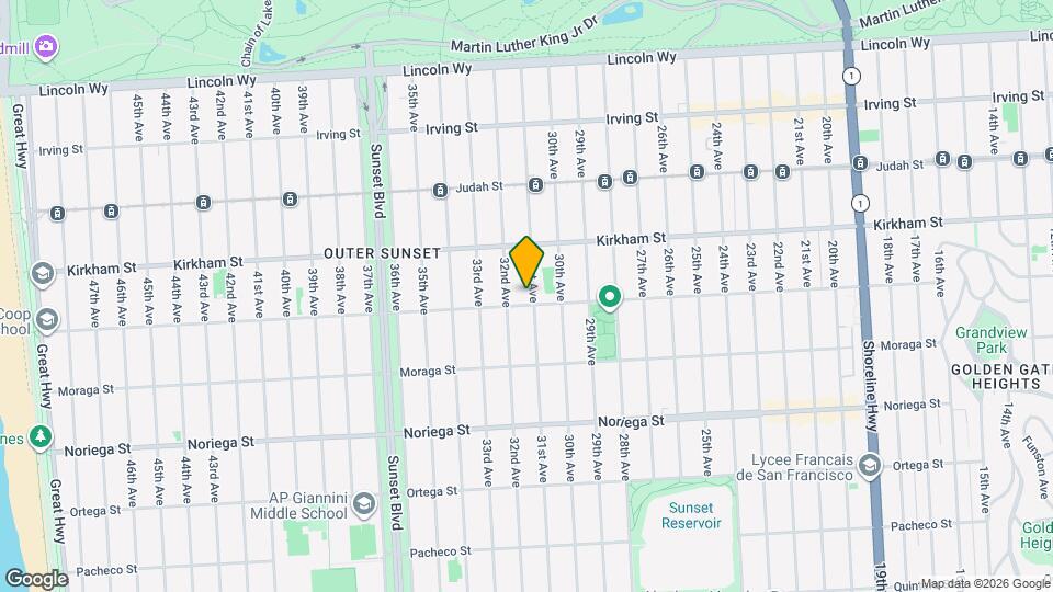 1587 31st Ave Map and Location Details