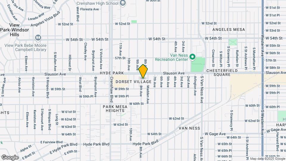 5828 8th Ave Map and Location Details