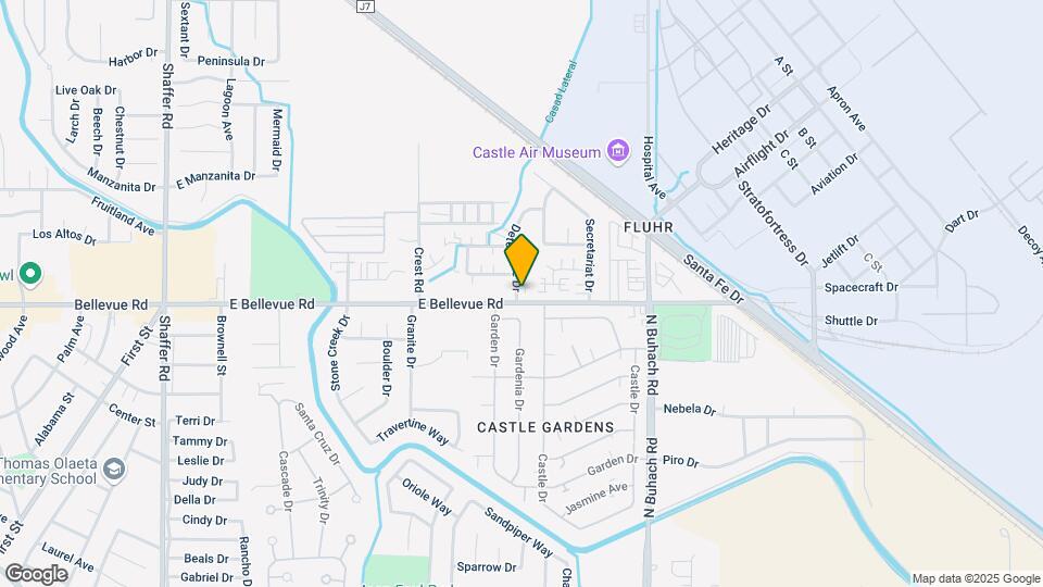 1301 E Bellevue Rd Map and Location Details
