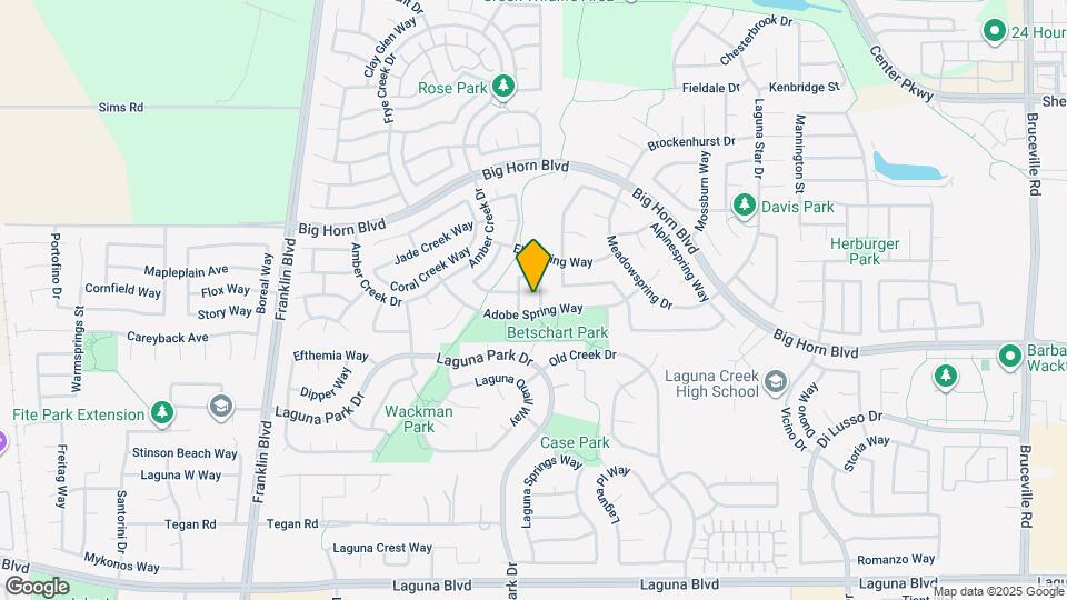 8966 Forked Creek Way Map and Location Details