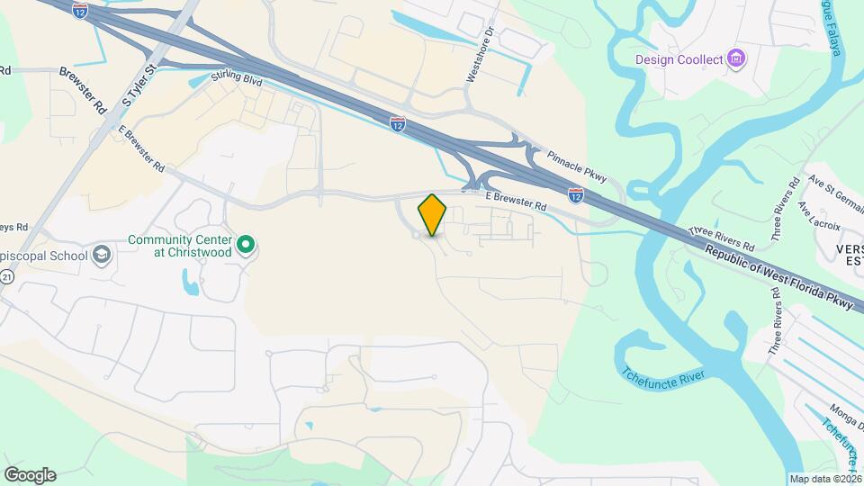 1125 River Chase Dr Mapa y Detalles de la Ubicación