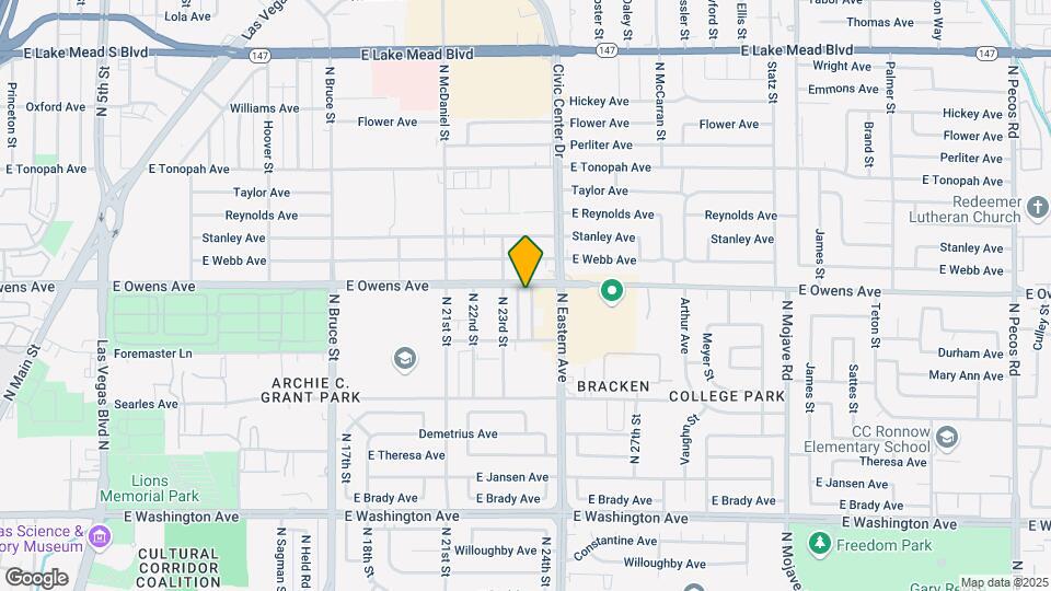 1532 N Cobb Ln Map and Location Details