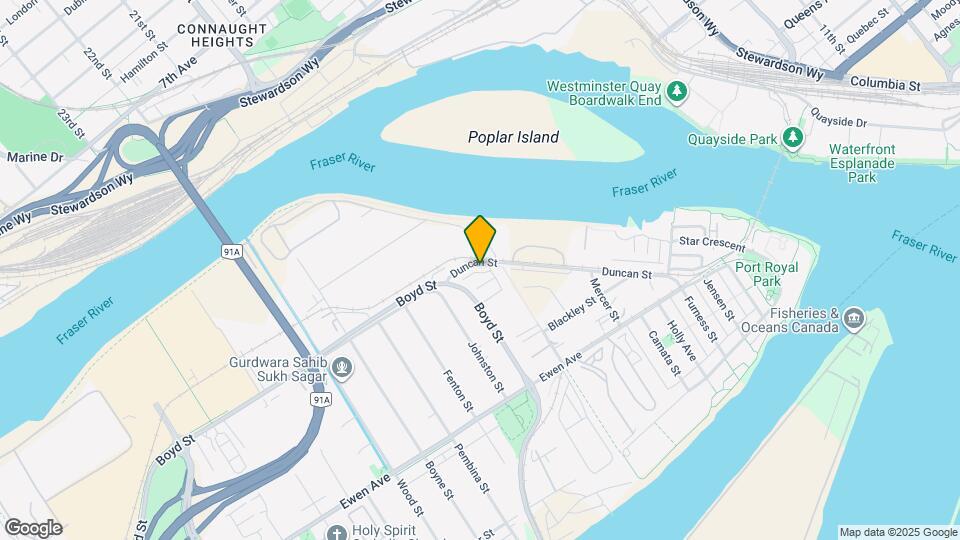 430 Duncan St Map and Location Details