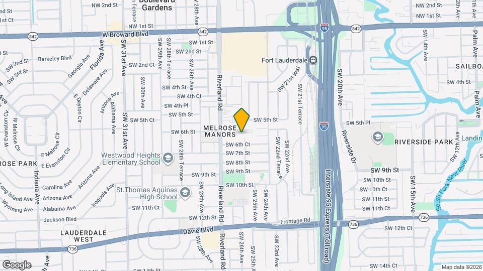 2620 Riverland Dr Map and Location Details