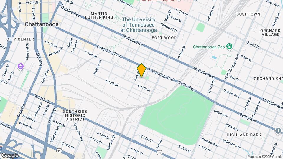 918 E 10th St Mapa y Detalles de la Ubicación