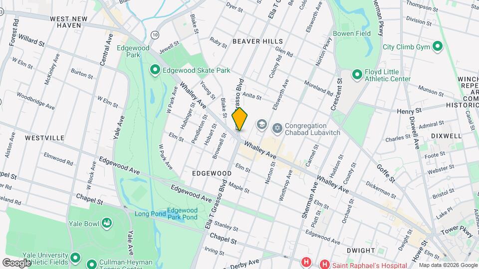 1497 Ella T Grasso Blvd Mapa y Detalles de la Ubicación