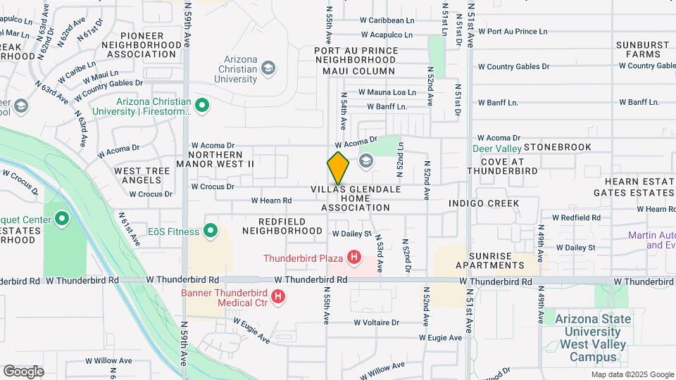 5436 W Sheena Dr, Unit 5436 Map and Location Details