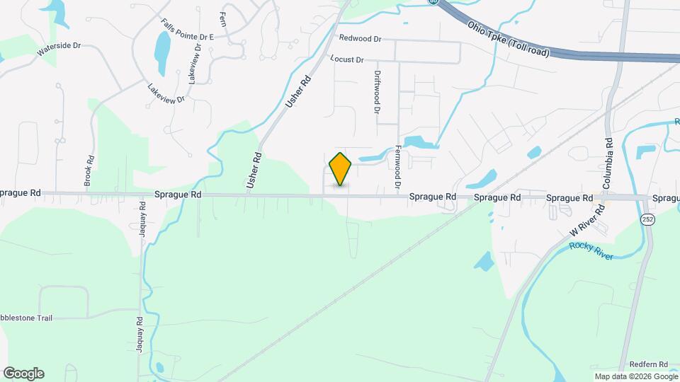 26747 Sprague Rd Map and Location Details