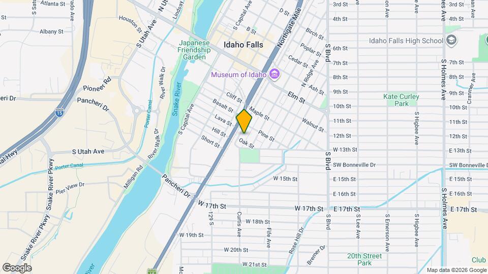 369 S Eastern Ave, Unit B Map and Location Details