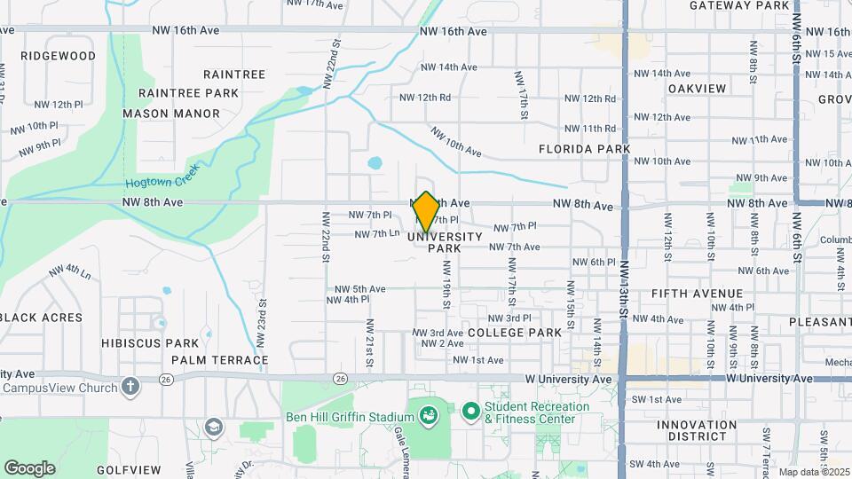 1929 NW 7th Ln Map and Location Details