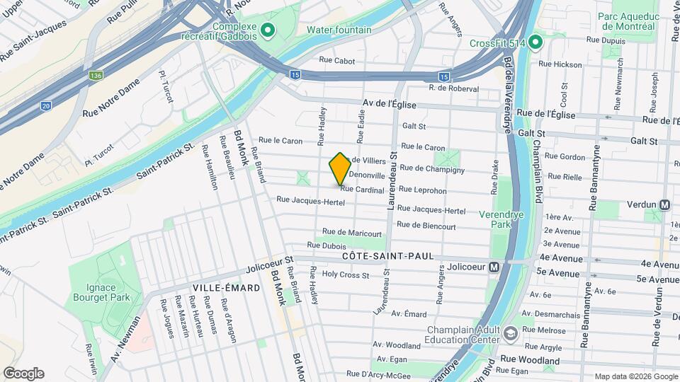 1980 Cardinal Rue Map and Location Details