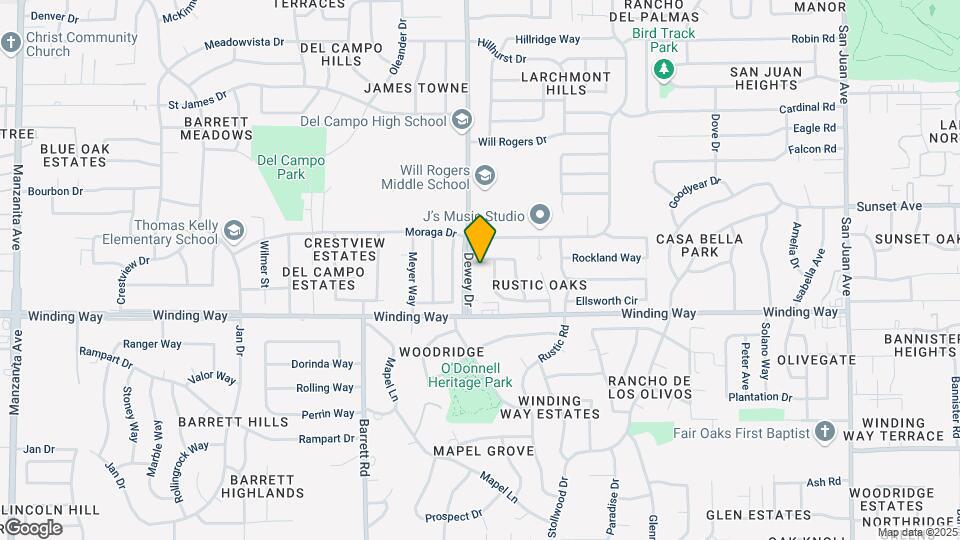 4778 Dewey Dr Map and Location Details