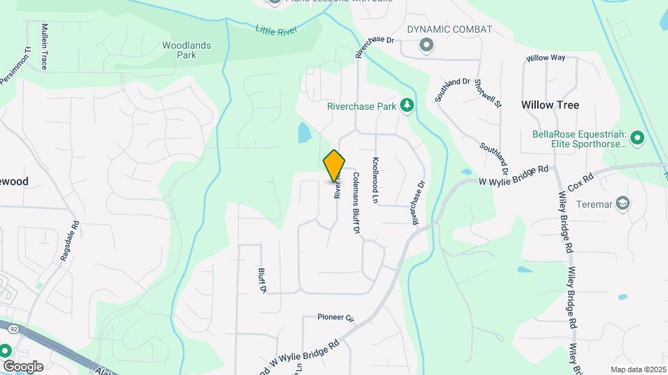 924 River Rock Dr Map and Location Details
