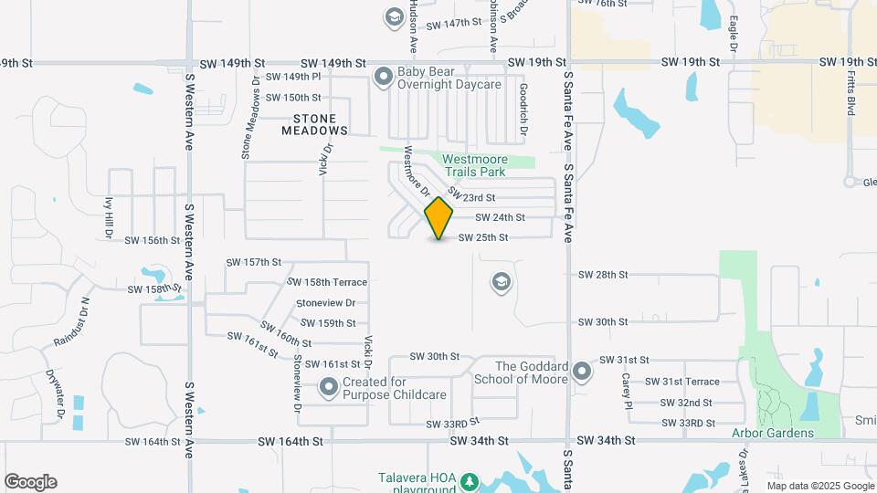 1424 SW 25th St Map and Location Details