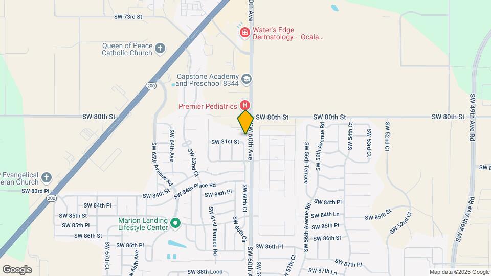 6051 SW 81st St Map and Location Details
