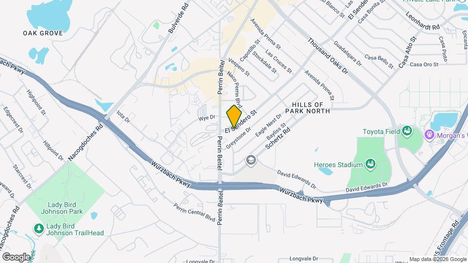 11136 El Sendero St Map and Location Details