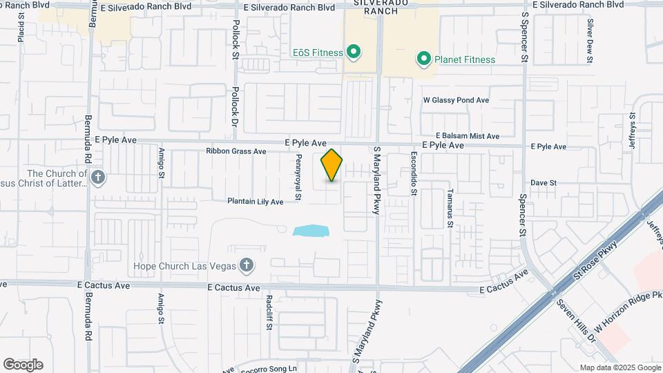 1070 Canoga Peak Ave Map and Location Details