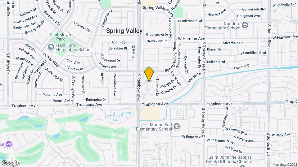 4742 Nara Vista Way Map and Location Details