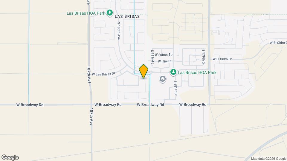 4038 S 183rd Dr Map and Location Details