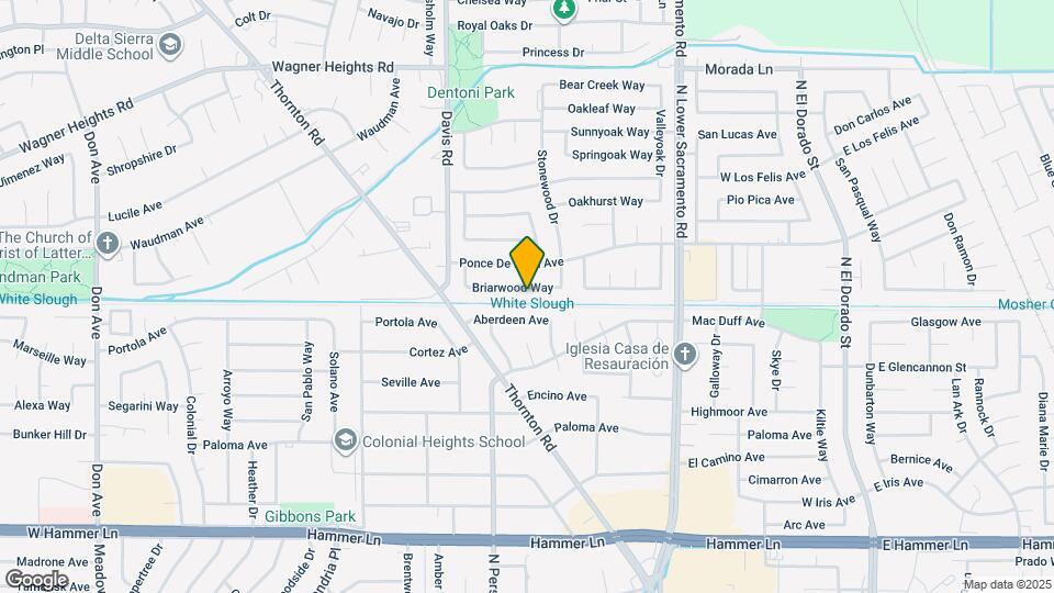 1302 Briarwood Way Map and Location Details