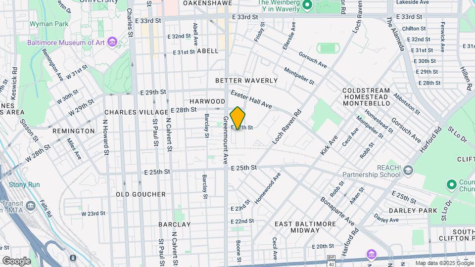 2645 Boone St Map and Location Details