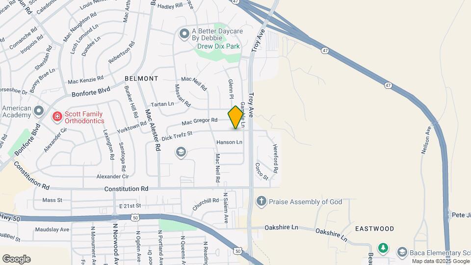 78 Dick Trefz St Map and Location Details