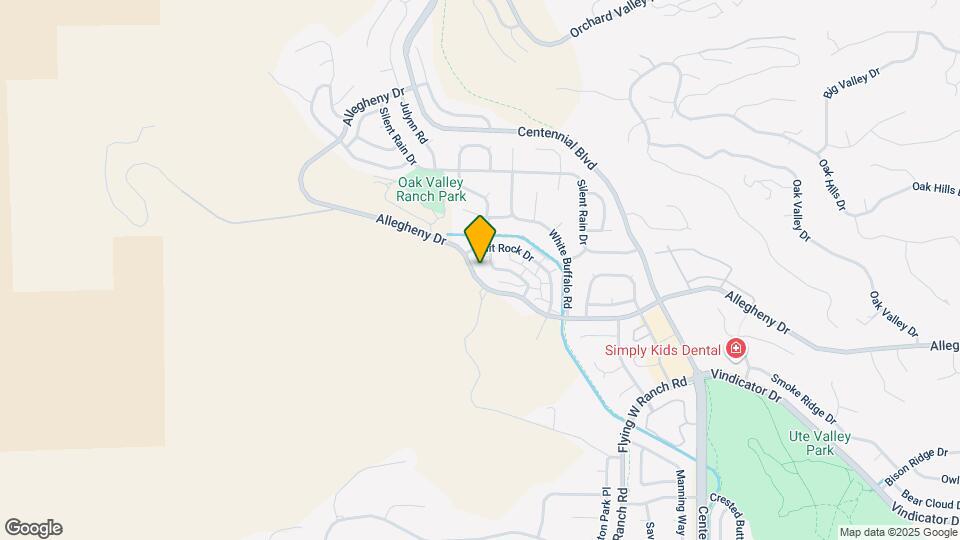 2470 Allegheny Dr Map and Location Details