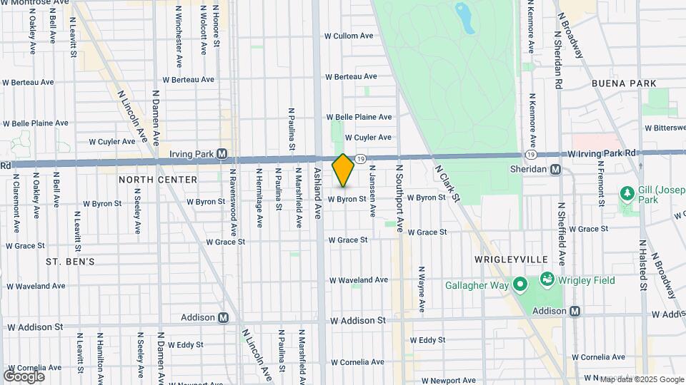 3900 N. Greenview Map and Location Details