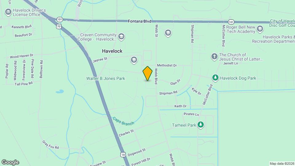 214 Cedar Ridge Ln Map and Location Details