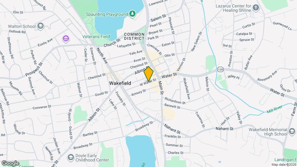 14 W Water St, Unit #3 Map and Location Details