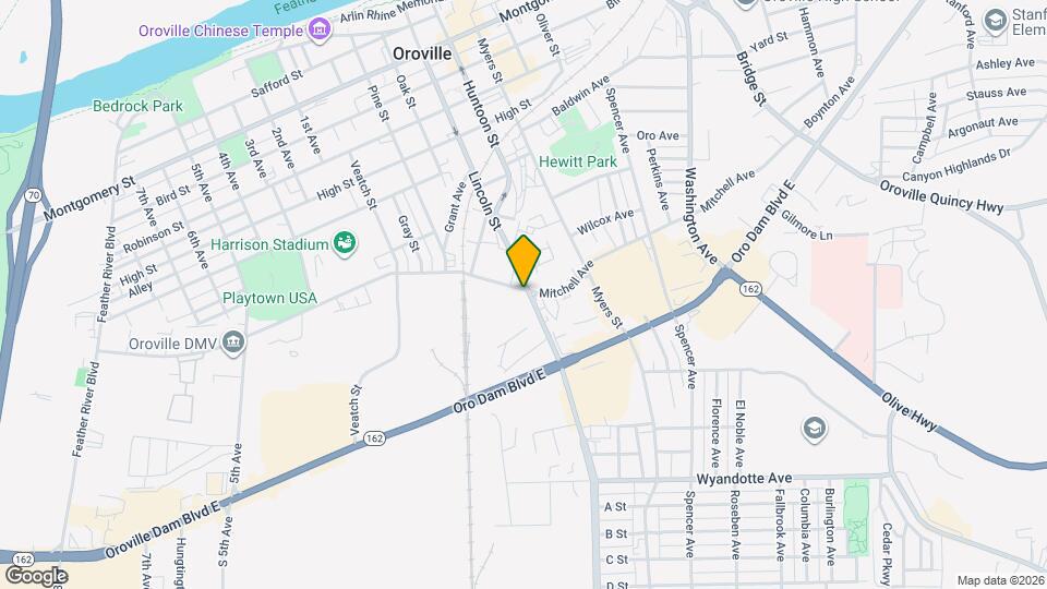 2270 Lincoln St Map and Location Details