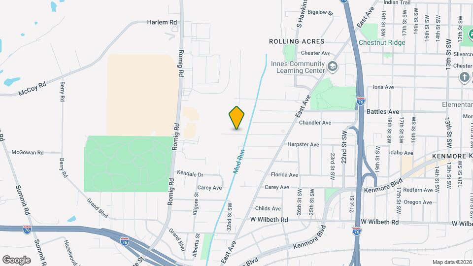 1345 Kellogg Ave Map and Location Details