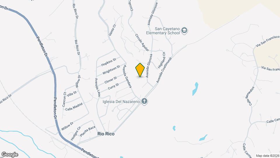 1176 Menta Ct Map and Location Details